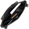 Кожаная мужская сумка GRANDE PELLE горизонтальная (GP0437black)